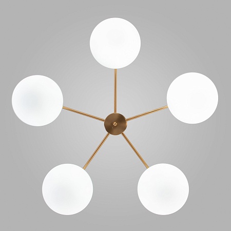 Подвесной светильник Eurosvet 30190/5 латунь - фото