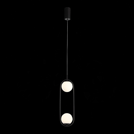 Подвес ST-Luce Черный/Белый LED 2*8W 4000K SL395.403.02 - фото