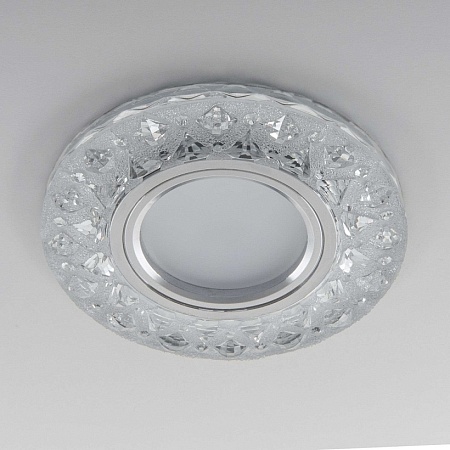 Встраиваемый точечный светильник с LED подсветкой 2222 MR16 - фото