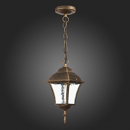 Светильник уличный подвесной ST-Luce Бронза/Бронза, Прозрачный E27 1*60W SL082.203.01 - фото