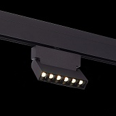 Магнитный трековый светильник Черный LED 1*6W 3000K 532Lm Ra&gt;80 36° IP20 L120xW22xH134 ST362.436.06