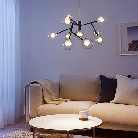 Подвесная Люстра Pearl L5 Grey Imperiumloft 101899-26 - фото