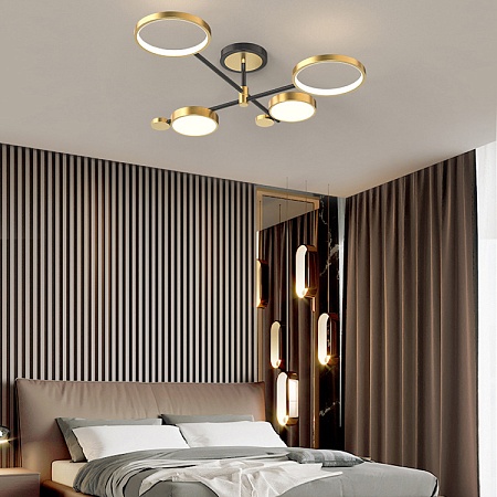 Потолочная Люстра Marsa L8 Black Imperiumloft 203391-26 - фото