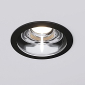 Встраиваемый точечный светильник 35131/U черный Elektrostandard