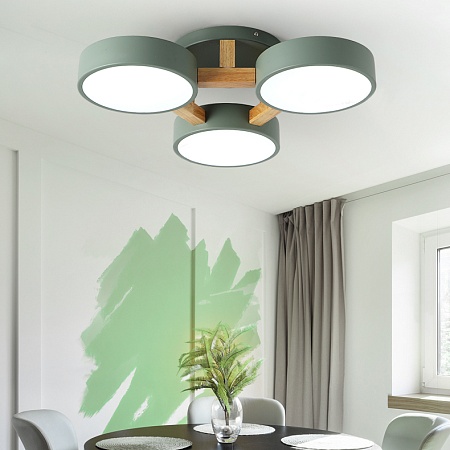 Потолочная Люстра Joist 5 Green Imperiumloft 178330-26 - фото