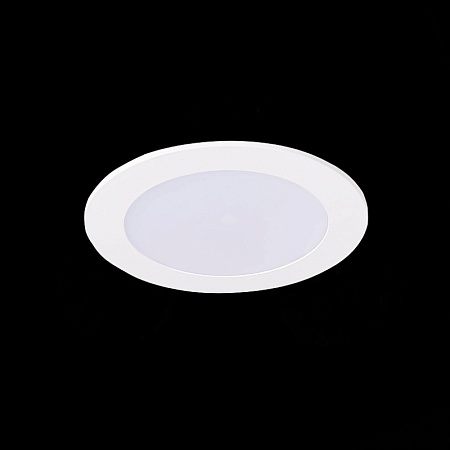 Св-к встр. Белый LED 1*9W 3000K 585Lm Ra80 110° IP20 D145xH8 90-265V ST209.538.09 - фото