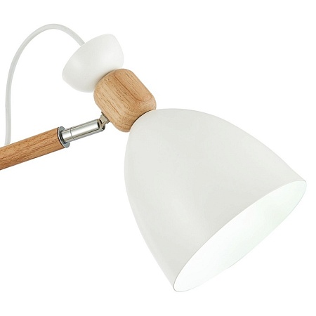 Светильник потолочный Светлое дерево, Белый/Белый E27 3*60W SLE103802-03 - фото