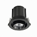 Св-к встр. Черный LED 1*12W 3000K 900Lm Ra80 24° IP20 D90xH92 180-240V ST702.338.12 - фото