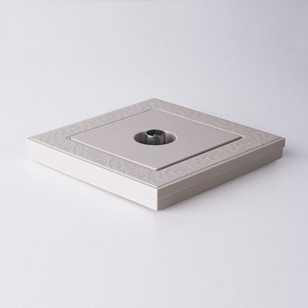 ТВ розетка оконечная (слоновая кость) W1183003 - фото