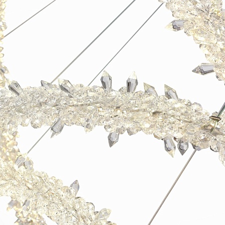 Люстра подвесная ST-Luce Золотистый/Прозрачный LED 1*160W 3000 - 6500K SL6105.203.03 - фото