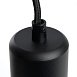 Светильник потолочный Feron ML1842 Barrel ECHO levitation MR16 35W, 230V, GU10, чёрный, с антибликовой сеточкой, на подвесе 1,7 - фото