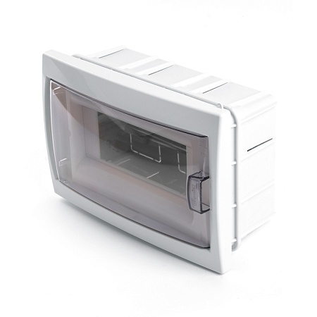 Бокс встраиваемый STEKKER EBX50-2/08-20 8 модулей, пластик, серия Standart - фото