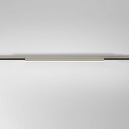 Трековый светильник 12W 4000K никель 85526/01 система Лайн 85526/01 Elektrostandard - фото