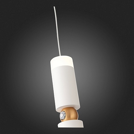 Светильник подвесной ST-Luce Белый/Белый LED 1*6W 3000K SL1592.503.01 - фото