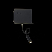 Светильник настенный ST-Luce Черный/Черный LED 2*3W 4000K SL1576.401.02