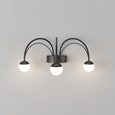 Настенный светильник Eurosvet 90031/3 черный - фото