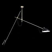 Светильник подвесной ST-Luce Черный+Золото/Черный E27 2*60W SL1803.203.02