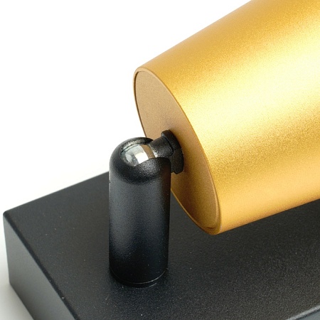 Светильник Feron ML1850 BELL, 35W, 230V, GU10, золото и чёрный - фото