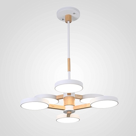 Подвесная Люстра Turna Dbl L6 White Imperiumloft 141109-26 - фото