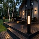 Уличный настенный светильник Entero (35189/W) 3000K черный 35189/W черный Elektrostandard - фото