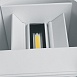 Светильник садово-парковый Feron PL200 на стенувниз  60W E27 230V, белый - фото