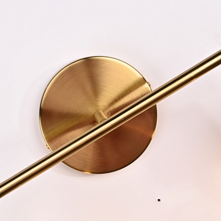 Бра Rh Utilitaire Double Sconce Brass Imperiumloft 123264-22 - фото