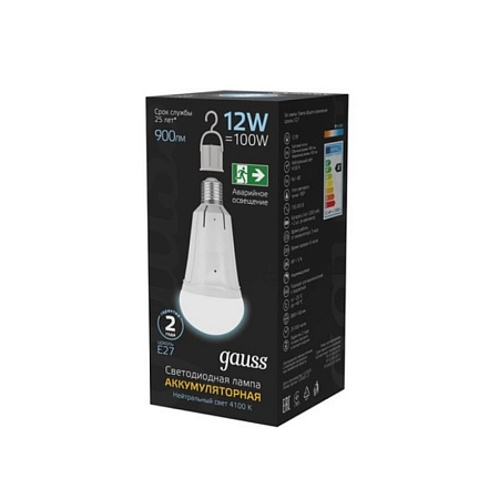 Светодиодная лампа GAUSS 102002212_GAUSS - фото