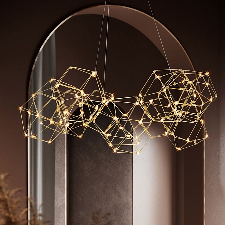 Подвесной акцентный светильник Eurosvet 90169/12 медь - фото