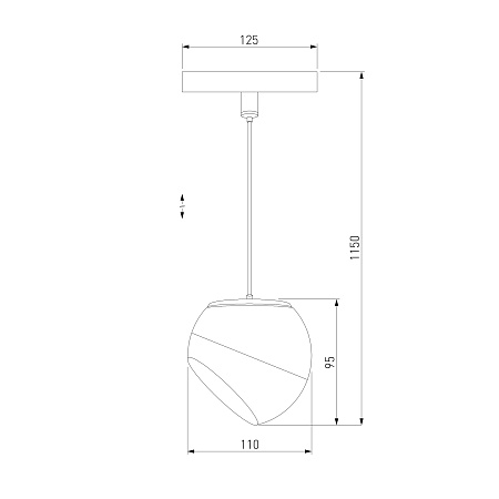 Slim Magnetic Трековый светильник 12W 4200K Lars черный 85033/01 85033/01 Elektrostandard - фото