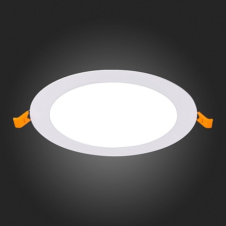 Св-к встр. Белый LED 1*12W 4000K 816Lm Ra80 110° IP20 D170xH8 90-265V ST209.548.12 - фото