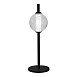 Прикроватная лампа ST-Luce Черный/Прозрачное кракелированное стекло LED 1*8,5W 3000K SL6120.404.01 - фото