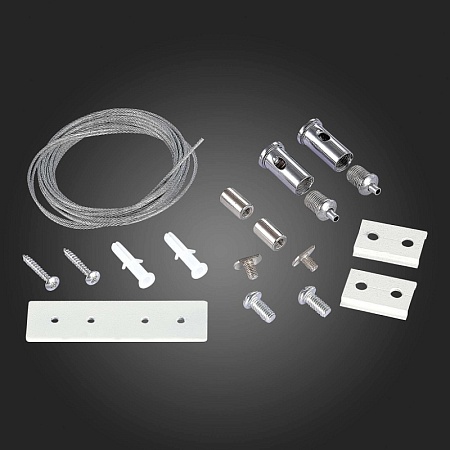 Тросовый подвес для магнитного шинопровода (2шт) ST-Luce Белый ST005.519.00 - фото