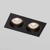 Светильник встраиваемый GU10 черный 15700/02 Elektrostandard