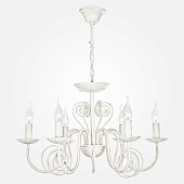 Подвесной светильник Eurosvet 60018/6 белый с золотом