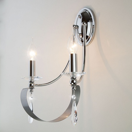 Настенный светильник Eurosvet 60064/2 хром - фото