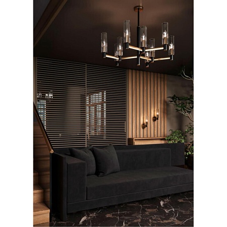 Люстра на штанге Divinare 2654/17 LM-9 - фото