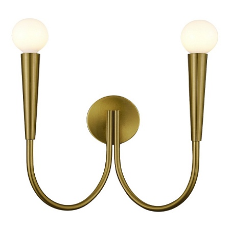 Светильник настенный ST-Luce Латунь E14 2*60W SL1243.301.02 - фото