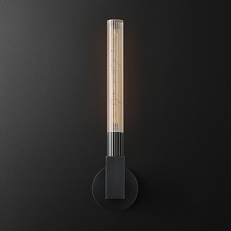 Бра Canelle Wall Lamp Single Sconces Black Imperiumloft 147229-22 - фото