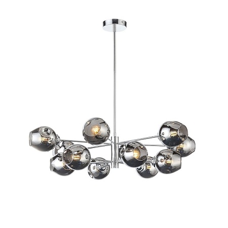 Светильник подвесной ST-Luce Хром/Дымчатый E14 12*40W SL1500.103.12 - фото