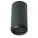 Светильник потолочный Feron ML184 Barrel ECHO  MR16 GU10 35W 230V, черный, с антибликовой сеточкой - фото
