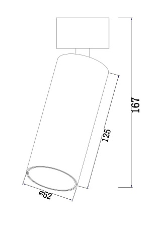Потолочный светильник Technical FOCUS LED C055CL-L12W3K - фото