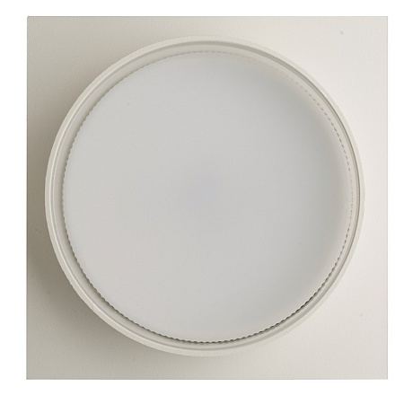 Светильник встраиваемый Feron DL701 потолочный GX70 белый квадрат - фото