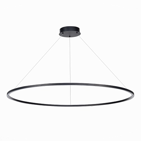 Cветильник подвесной SMART ST-Luce Черный/Белый LED 1*57W 2800-6500K ST605.403.57 - фото
