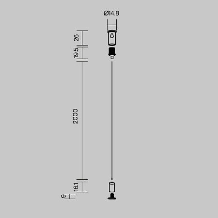 Комплектующие для профиля Led Strip 642045 - фото