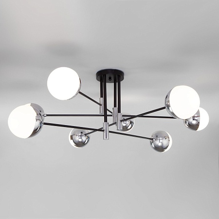 Потолочный светильник Eurosvet 70129/8 хром Smart - фото