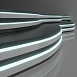 Светодиодный гибкий неон 24 В 10 Вт/м 120 Led/м 2835 IP65, холодный белый 6500K, 5м 24V 10W 120Led 2835 IP65 Elektrostandard - фото