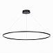 Cветильник подвесной SMART ST-Luce Черный/Белый LED 1*57W 2800-6500K ST605.403.57 - фото