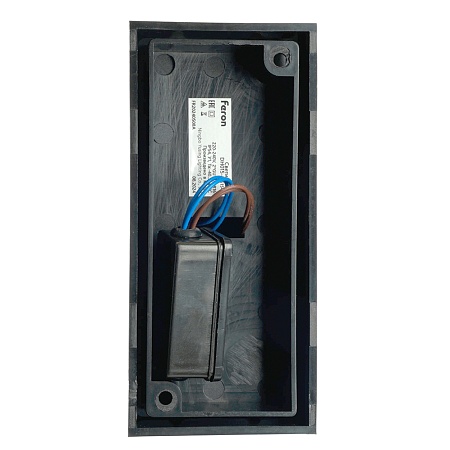 Светильник садово-парковый Feron.ONE DH015-P, на стену, 2*GU10 220-240V, черный пластик - фото