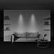 Трековый светильник Technical TR031-2-6W3K-B - фото