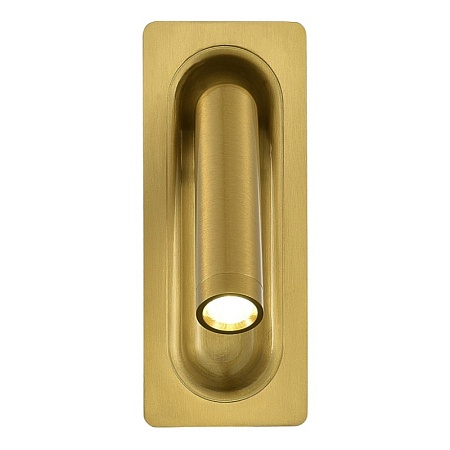 Светильник настенный ST-Luce латунь/латунь LED 1*3W 4000K SL6238.301.01 - фото